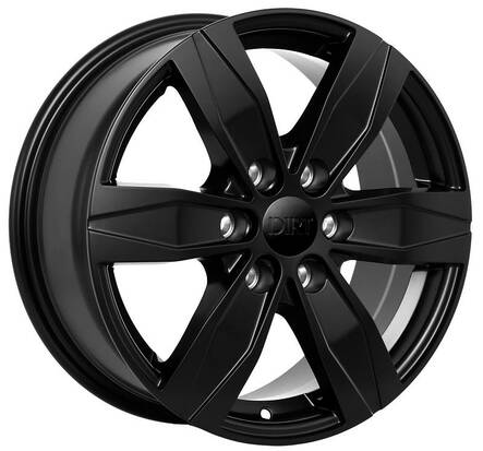 D551 Flatblack 7x16 6/120 ET50 CB74.6 60° - Alumiinivanteet - 336668 - 1
