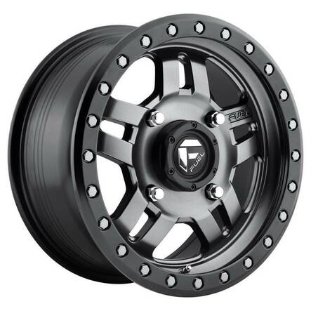 FC558 MATTE GUN METAL BLACK BEAD RING 8,5x17 5/114,3 ET-6 CB72.6 60° - Alumiinivanteet - 248658 - 1