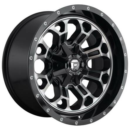 FC561 GLOSS MACHINED DOUBLE DARK TINT 9x20 5/139,7/150 ET20 CB110.1 60° - Alumiinivanteet - 245058 - 1