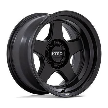 KM728 LOBO MATTE BLACK 8,5x17 6/139,7 ET-10 CB106.1 60° - Alumiinivanteet - 317518 - 1