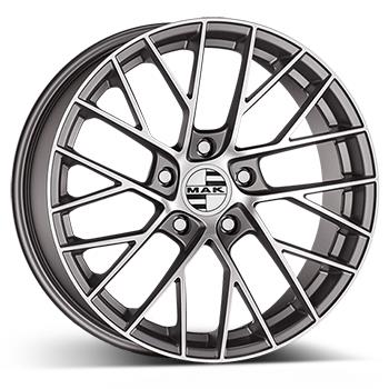 MAK Monaco Gun Met-Mirr. 8,5x19 5/130 ET55 CB71,6 R14 - Alumiinivanteet - 258738 - 1