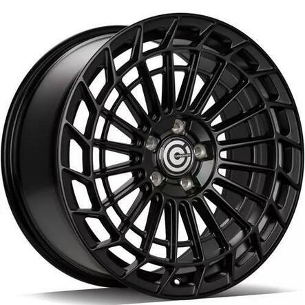 MASTER Deep Matt Black 8x18 5/112 ET45 CB66.5 60° - Alumiinivanteet - 333208 - 2