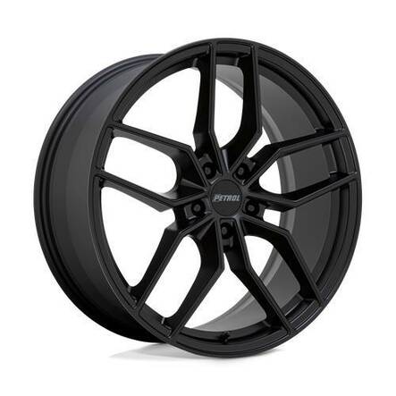 P5C MATTE BLACK 8x17 5/120 ET35 CB76.1 60° - Alumiinivanteet - 328968 - 1