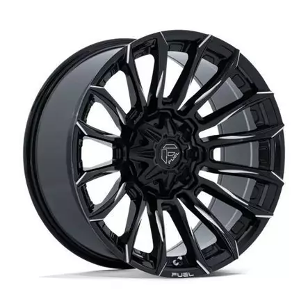 FC889 BLADE GLOSS BLACK MILLED 10x22 8/180 ET-18 CB124.2 60° - Alumiinivanteet - 374178 - 1