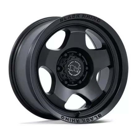 BR031 SOL MATTE BLACK 8x17 6/139,7 ET20 CB106.1 60° - Alumiinivanteet - 371248 - 1