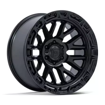 FC890 RAIL MATTE BLACK W/ GLOSS BLACK LIP 10x20 6/135 ET-18 CB87.1 60° - Alumiinivanteet - 370068 - 1