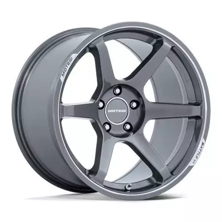 MR160 BATTLE VI GLOSS GUNZILLA W/ MACHINED LIP 8,5x19 5/112 ET25 CB66.6 60° - Alumiinivanteet - 361148 - 1