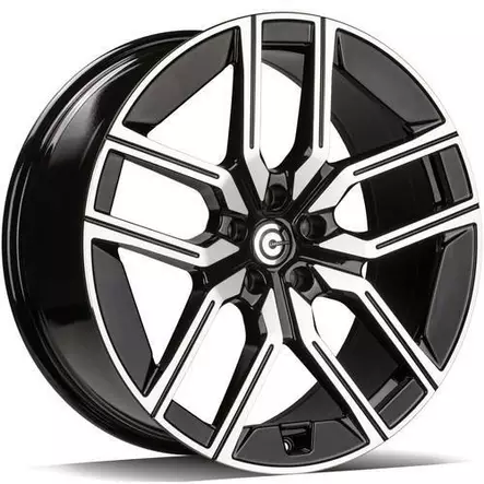 Upgrade Black Front Polished 8,5x20 5/112 ET25 CB66.6 60° - Alumiinivanteet - 350558 - 1
