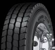 315/80R22,5 156/150K Goodyear OMNITRAC S HEAVY DUTY M+S 3PMSF STEER - Kuorma-auton renkaat - 261978 - 1