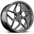 ABS F33 HYPER BLACK LEFT 10x20 5/118 ET38 CB74,1 - Alumiinivanteet - 253108 - 1