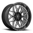 AC001 RUSH GLOSS BLACK MILLED 10x20 6/139,7 ET-18 CB78,1 60° - Alumiinivanteet - 290278 - 1