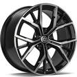 ALARM Black Front Polished 8x19 5/120 ET30 CB72.6 60° - Alumiinivanteet - 336288 - 1
