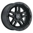 BARSTOW TEXTURED MATTE BLACK 9,5x20 6/139,7 ET12 CB112,1 60° - Alumiinivanteet - 292188 - 1