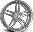 BROCK B33 Crystal Silv 8x17 5/108 ET45 CB72.6 60° - Alumiinivanteet - 249108 - 1