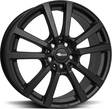 BROCK RC25T Black Matt 6,5x16 5/112 ET52 CB66.6 R14 - Alumiinivanteet - 297798 - 1