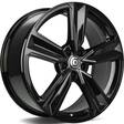 Blast Black Glossy 8x18 5/112 ET35 CB66,5 60° - Alumiinivanteet - 314328 - 1