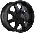 D80 Flatblack 9x20 8/180 ET18 CB125,1 60° - Alumiinivanteet - 203678 - 1