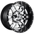 FT270 CHROME PLATED GLOSS BLACK LIP 10x20 6/135/139,7 ET-18 CB106,3 60° - Alumiinivanteet - 297258 - 1