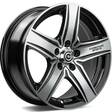 GTRSPORTS1 Black Front Polished 6,5x15 4/98 ET35 CB67,1 60° - Alumiinivanteet - 313468 - 1