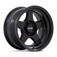 KM728 LOBO MATTE BLACK 8,5x17 6/139,7 ET-10 CB106.1 60° - Alumiinivanteet - 317518 - 1