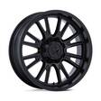 M51 THUNDERLIPS MATTE BLACK 7x22 4/137/156 ET0 CB110.1 60° - Alumiinivanteet - 337018 - 1