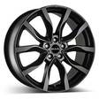 MAK Highlands Matt Black 9x18 5/120 ET48 CB72,6 Flat - Alumiinivanteet - 33868 - 1