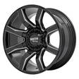 MO804 SPIDER GLOSS BLACK MILLED 9x20 6/120/139,7 ET0 CB78,1 60° - Alumiinivanteet - 327378 - 1