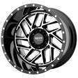 MO985 BREAKOUT GLOSS BLACK MACHINED 10x20 6/139,7 ET-18 CB106,2 60° - Alumiinivanteet - 296738 - 1
