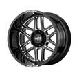 MO992 Gloss Black Milled 9x20 5/150 ET18 CB110,5 60° - Alumiinivanteet - 237508 - 1
