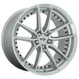 NC221 GLOSS SILVER MACHINED 9x22 5/115 ET18 CB71,5 60° - Alumiinivanteet - 253528 - 1