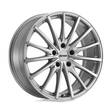 P3A SILVER W/ MACHINED CUT FACE 8x19 5/108 ET40 CB72.1 60° - Alumiinivanteet - 331518 - 1