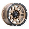 PA41 PHASER MATTE BRONZE W/ BLACK LIP 9x17 5/127 ET-6 CB83.1 60° - Alumiinivanteet - 327598 - 1