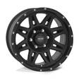 PA5 TORQ FLAT BLACK 8x17 6/139,7 ET0 CB108.0 60° - Alumiinivanteet - 327568 - 1