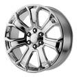 PR166 Chrome 9x22 6/139,7 ET24 CB78.3 60° - Alumiinivanteet - 236738 - 1