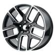 PR192 Gloss Black Machined 10x22 5/139,7 ET25 CB78,1 60° - Alumiinivanteet - 238138 - 1