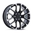 PR224 GLOSS BLACK W/ MACHINED FACE 9x22 6/139,7 ET28 CB78.1 60° - Alumiinivanteet - 331258 - 1