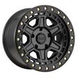 RENO MATTE BLACK W/ BRASS BOLTS 9x17 5/114,3 ET-18 CB71,5 60° - Alumiinivanteet - 331378 - 1