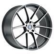 RITZ GLOSS GUNMETAL W/ BRUSHED FACE 11x22 5/120 ET25 CB72,6 60° - Alumiinivanteet - 288768 - 1