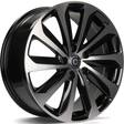 Razor Czarne Polerowany Front 7x17 5/114,3 ET40 CB73,1 60° - Alumiinivanteet - 313538 - 1