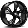 Rich Black Glossy 9x20 5/112 ET30 CB66.5 60° - Alumiinivanteet - 320198 - 1
