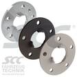 SCC Spacer 10mm System 2P ALU hopea/anod. 5/130 CB71,6 (pari) - Rengas- ja vannetarvikkeet - 296608 - 1