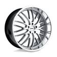 SNETTERTON HYPER SILVER W/ MIRROR CUT LIP 8x18 5/108 ET40 CB72,1 60° - Alumiinivanteet - 331198 - 1