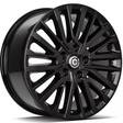 SONG Black Glossy 8x18 5/120 ET50 CB65.1 60° - Alumiinivanteet - 324138 - 2