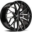 SV-C Black Front Polished 8x18 5/100 ET40 CB73.1 60° - Alumiinivanteet - 314098 - 1