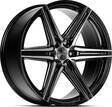 VOSSEN HF6.2 Tinted Gloss Black 9,5x22 6/139,7 ET20 CB106.1 60° - Alumiinivanteet - 284098 - 1