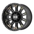 XD829 Satin Black Machined Dark Tint 9x17 5/127 ET-12 CB72,6 60° - Alumiinivanteet - 237648 - 1