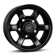 BORBET CW black matt 8x16 5/165,1 ET5 CB113,0 60° - Alumiinivanteet - 339518 - 1