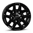 BORBET LD Black Glossy 8x16 5/165,1 ET5 CB113,0 60° - Alumiinivanteet - 340168 - 1