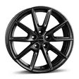 BORBET LX18 black matt 8x18 5/114,3 ET48 CB72.5 60° - Alumiinivanteet - 340238 - 1