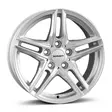 BORBET XR brilliant silver 7x16 5/120 ET31 CB72,6 60° - Alumiinivanteet - 340518 - 1